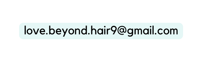 love beyond hair9 gmail com